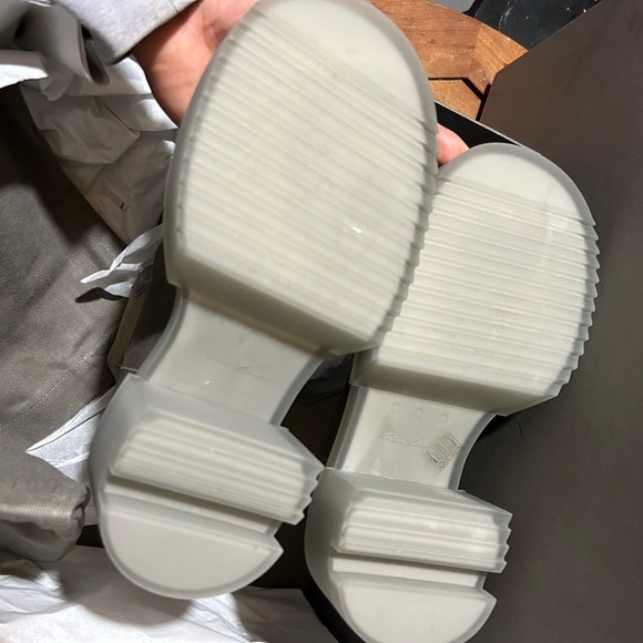 Rick Owens Beatle Abstract Boots Dust/Clear New/Never worn Size 36 - Picture 8 of 10